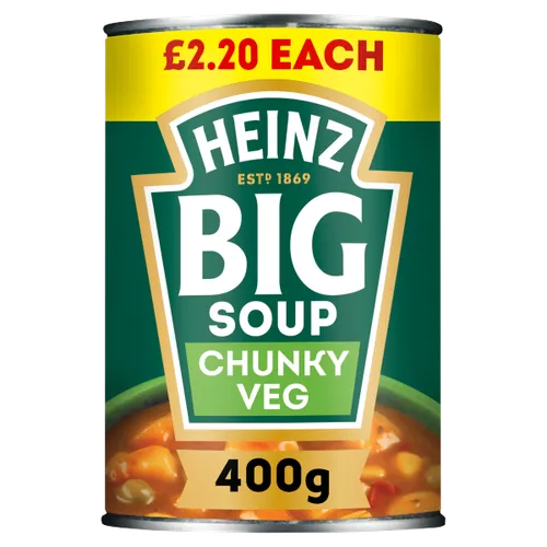 Heinz Big Soup Veg Pm2.20