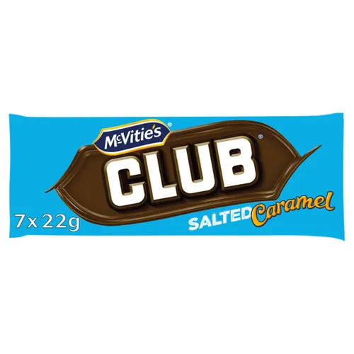 Mcvities Club Salted Caramel