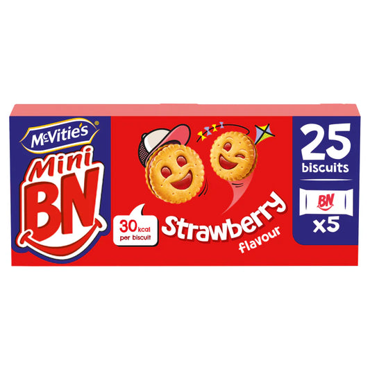 Mcvities Bn Minis Strawberry 5 Pack