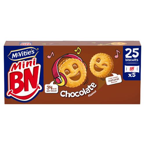 Mcvities Bn Minis Chocolate 5Pack