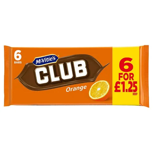 Mcvities Club Orange Pm1.25