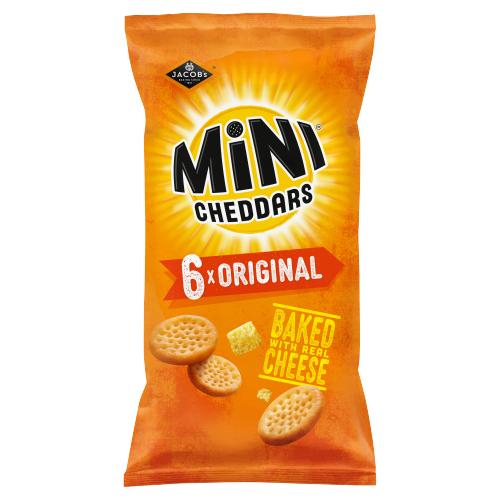 Jacobs Mini Cheddars Original 6PK