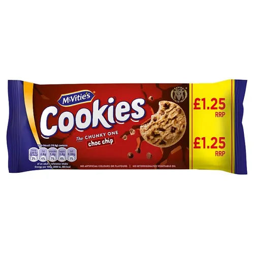 Mcvities Cookie Chocolate Chip Pm1.25 150G