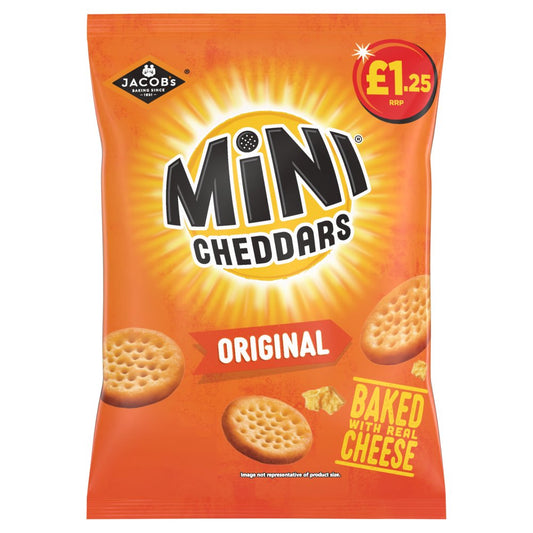 Jacobs Mini Cheddars Original Pm1.25