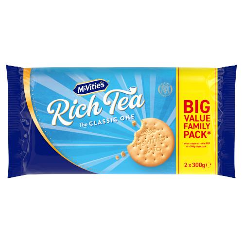 Mcvities Rich Tea Twin 2X300G