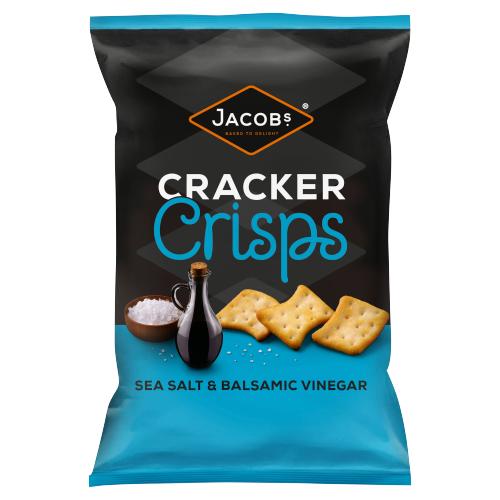 Jacobs Cracker Crisps Salt & Vinegar