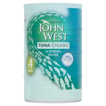 John West Tuna Chunks In Spring Water