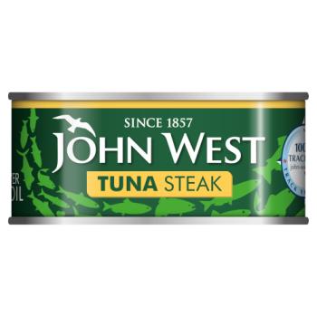 John West Tuna Steaks In Sunflower Oil