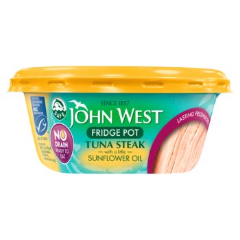 John West Tuna Steak In Sunflower Oil No Drain