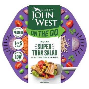 John West Indian Tuna Super Salad