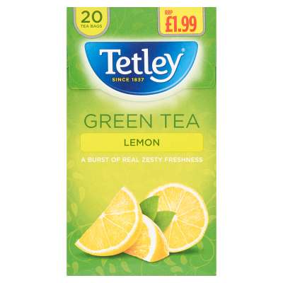 Tetley Green Lemon Teabags Pm1.99