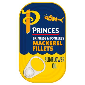 Princes Mackerel In Sunflower Oil