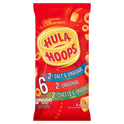 Hula Hoops Family Variety 6PK