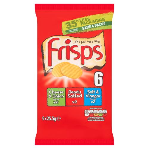 Frisps Assorted Crisps 6PK