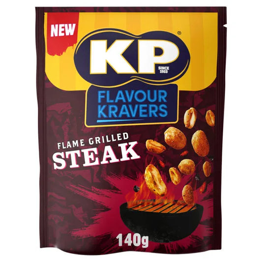 Kp Flavour Kravers Flame Grilled Steak Peanuts