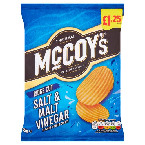 Mccoys Salt & Vingar Pm1.25 65G