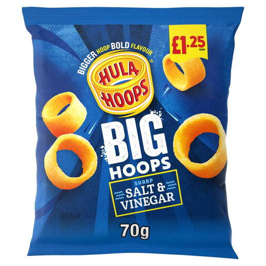 Hula Hoops Salt & Vinegar £1.25PMP