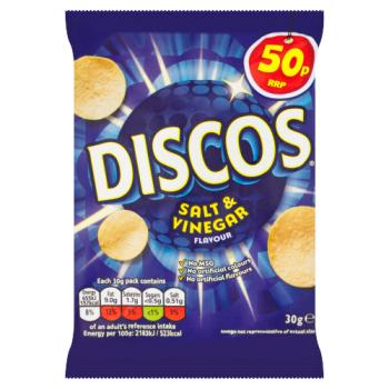 Discos Salt & Vinegar 50P  30G