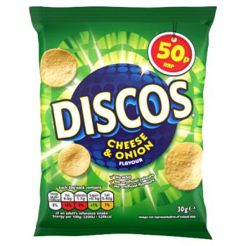 Discos Cheese & Onion 50P PMP