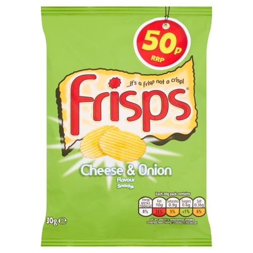 Frisps Cheese & Onion 50P PMP