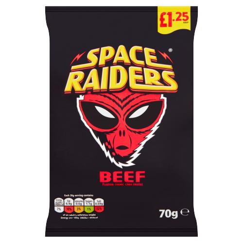 Space Raiders Beef £1.25 PMP