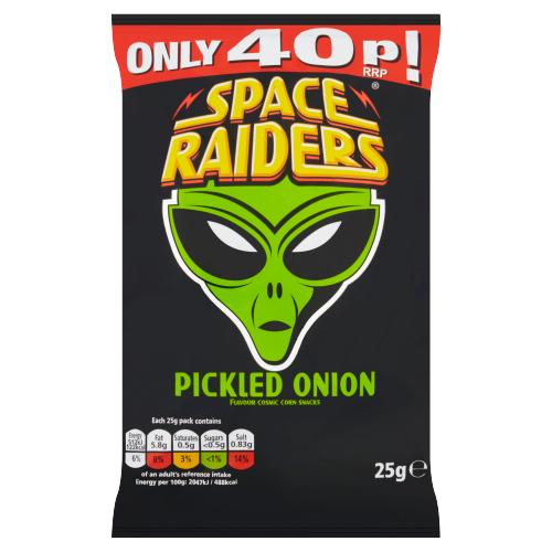 Space Raiders Pickled Onion 40P PMP