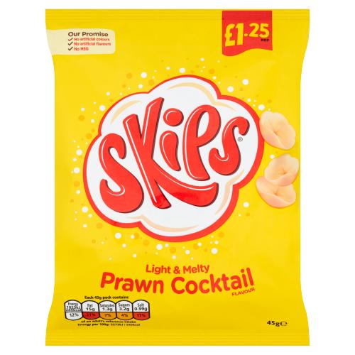 Skips Prawn Cocktail £1.25 PMP