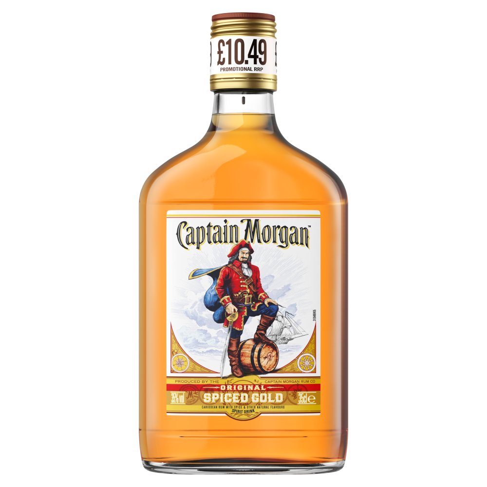 Captain Morgan Dst Spiced Pm10.49 35% (4)