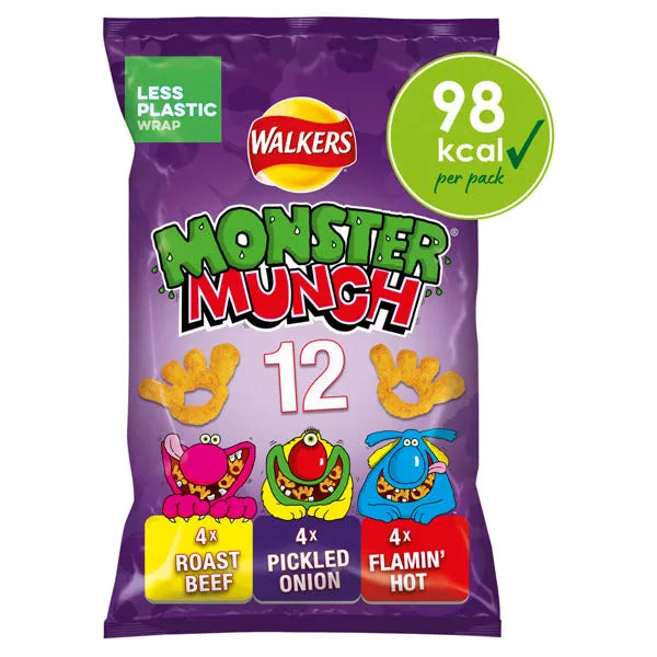 Monster Munch Monster Munch Variety 12PK