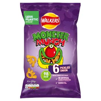 Monster Munch Pickled Onion 6 Pack