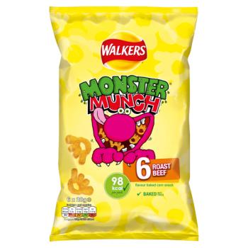 Monster Munch Roast Beef 6 Pack