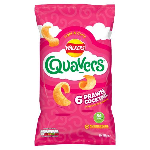 Quavers Prawn Cocktail 6PK