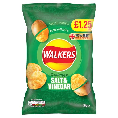 Walkers Salt & Vinegar Pm1.25