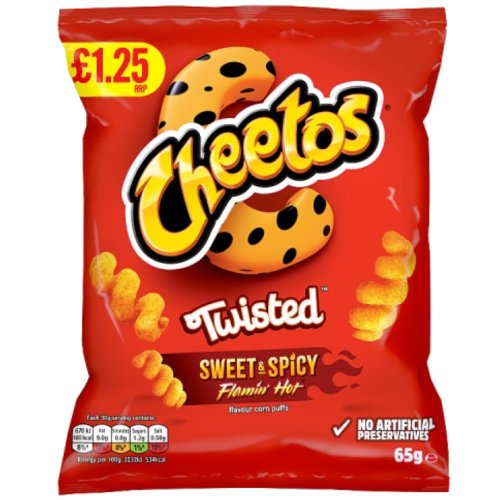 Cheetos Twisted Flamin Hot Pm1.25