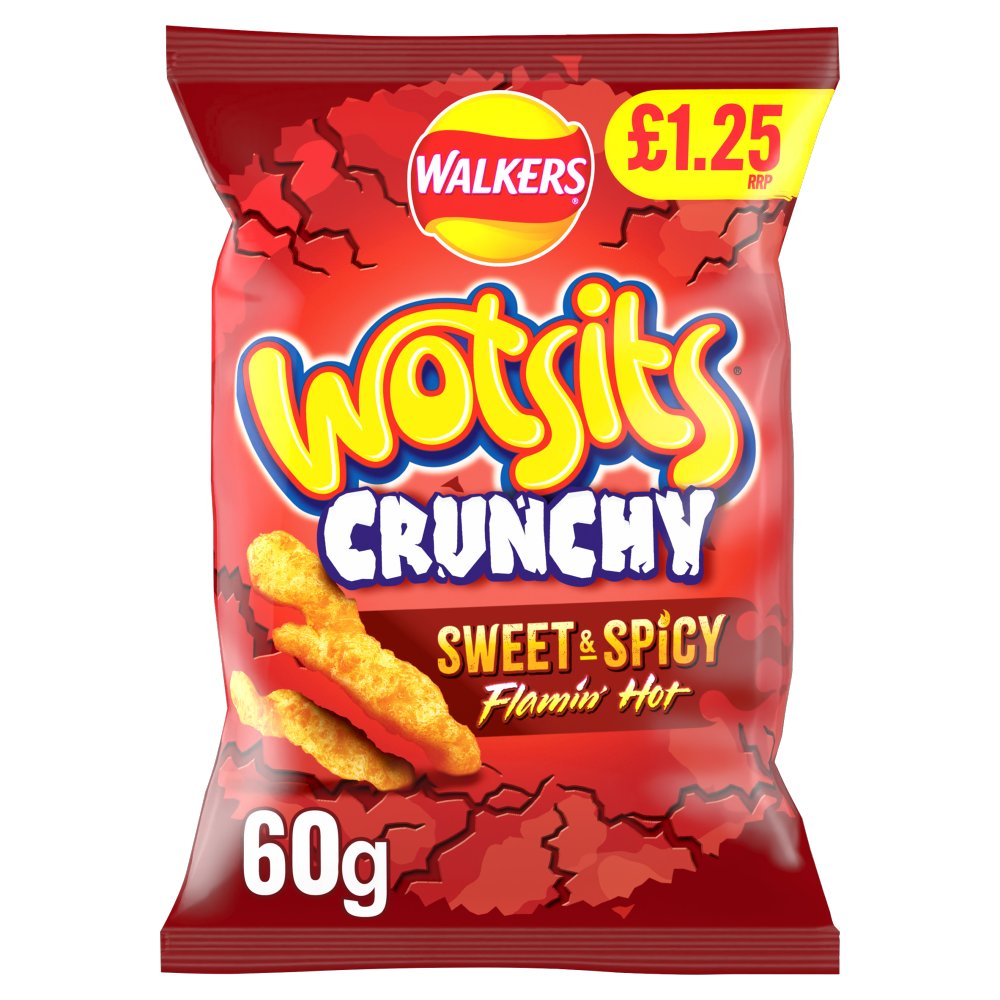 Wotsits Crunchy Flamin Hot Pm1.25