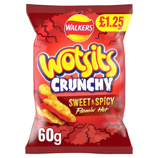 Wotsits Crunchy Flamin Hot Pm1.25