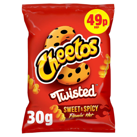 Cheetos Twist Flammin Hot 49P  30G