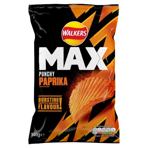 Walkers Max Paprika