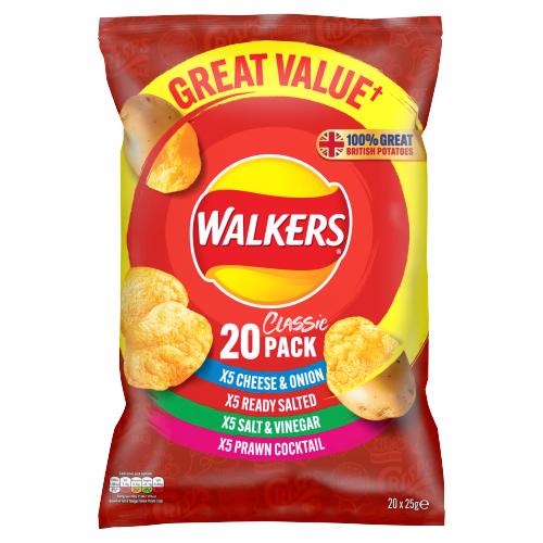 Walkers Variety 20PK