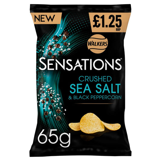 Sensations Sea Salt & Black Pepper Pm1.25 65G