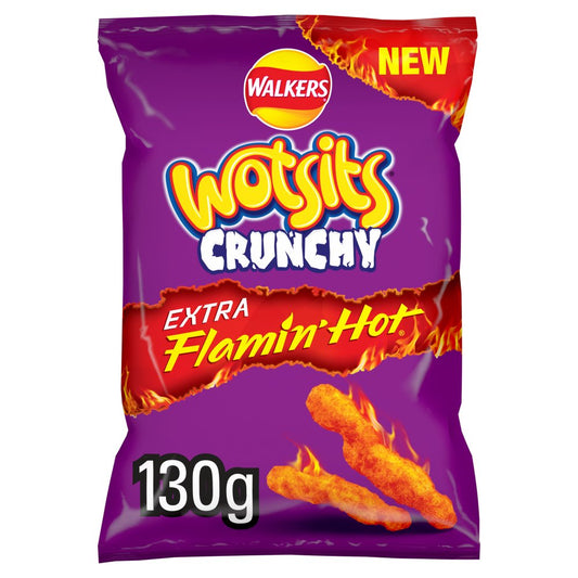 Wotsits Crunchy Extra Flamin Hot