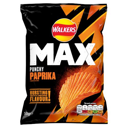 Walkers Max Paprika