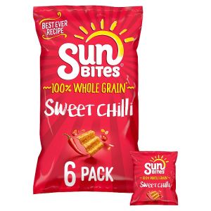 Sunbites Sun Ripened Sweet Chilli 6PK