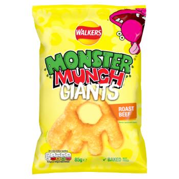 Monster Munch Giants Roast Beef