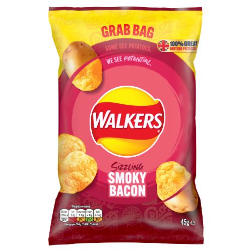 Walkers Smokey Bacon