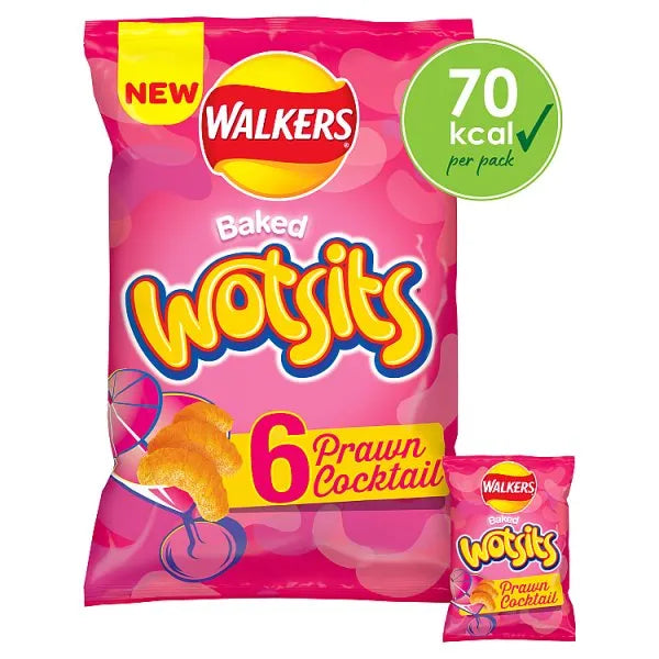 Wotsits Prawn Cocktal 6PK