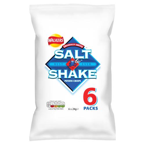 Walkers Salt & Shake 6 Pack