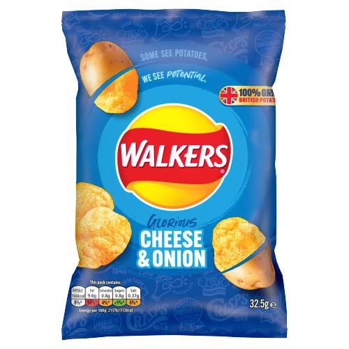 Walkers Crisps Cheese & Onion