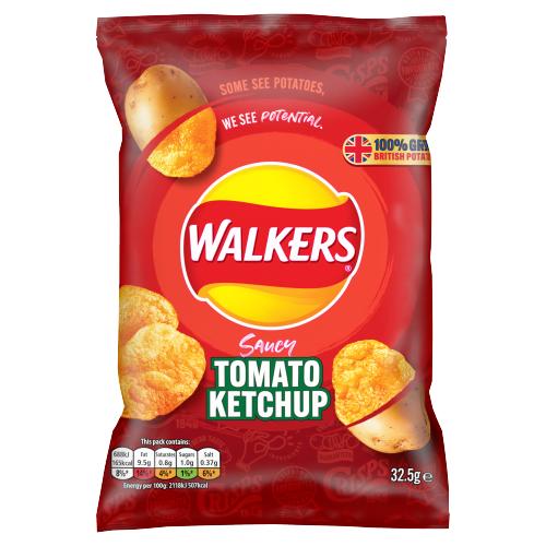 Walkers Crisps Tomato Ketchup