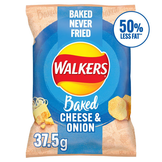 Walkers Baked Cheese & Onion Snacks